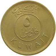 KUWAIT 5 FILS 1976  #a056 0465 - Koweït