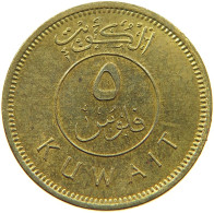 KUWAIT 5 FILS 1962  #a037 0499 - Koweït