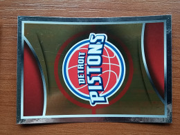 ST 19 - NBA SEASONS 2015-16, Sticker, Autocollant, PANINI, No 100 Team Logo Detroit Pistons - Books