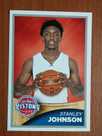 ST 20 - NBA SEASONS 2015-16, Sticker, Autocollant, PANINI, No 109 Stanley Johnson Detroit Pistons - Libri