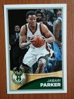 ST 20 - NBA SEASONS 2015-16, Sticker, Autocollant, PANINI, No 130 Jabari Parker Milwaukee Bucks - Books