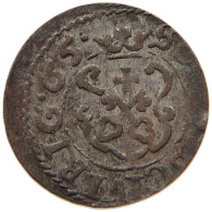 LIVONIA SOLIDUS 1665 RIGA #T108 0551 - Lituanie