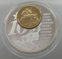 LITHUANIA MEDAL 2006 THE FORTHCOMING NEW EURO COUNTRIES #sm06 0217 - Lituania