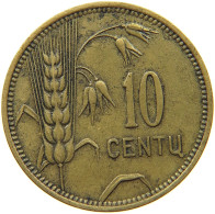 LITHUANIA 10 CENTU 1925  #s073 0759 - Lithuania