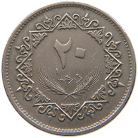 LIBYA 20 DIRHAMS 1975  #a050 0003 - Libia