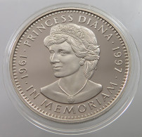 LIBERIA 5 DOLLARS 1997 DIANA #alb023 0051 - Liberia