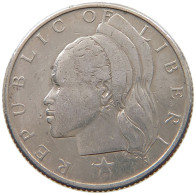 LIBERIA 25 CENTS 1960  #a032 0857 - Liberia