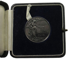 Leipzig, Stadt Medaille 1932 Auszeichnung, Oertel, 1932, Silber, In Originale Etui #sm09 0063 - Autres & Non Classés