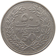 LEBANON 50 PIASTRES 1969  #a056 0077 - Libano