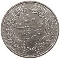 LEBANON 50 PIASTRES 1969  #a079 0397 - Lebanon