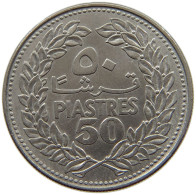 LEBANON 50 PIASTRES 1968  #a089 0579 - Libano