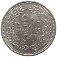 LEBANON 50 PIASTRES 1968  #s066 0077 - Libano