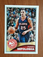 ST 20 - NBA SEASONS 2015-16, Sticker, Autocollant, PANINI, No 149 Thabo Sefolosha Atlanta Hawks - Livres