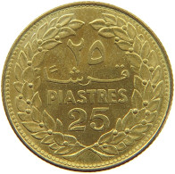 LEBANON 25 PIASTRES 1972  #a081 0123 - Libanon