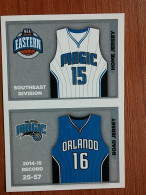 ST 20 - NBA SEASONS 2015-16, Sticker, Autocollant, PANINI, No 183 Home Jersey Orlando Magic - Livres