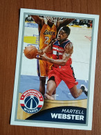 ST 20 - NBA SEASONS 2015-16, Sticker, Autocollant, PANINI, No 199 Martell Webster Washington Wizards - Libros