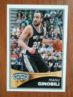 ST 21 - NBA SEASONS 2015-16, Sticker, Autocollant, PANINI, No 264 Manu Ginobili San Antonio Spurs - Libros