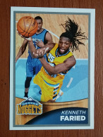 ST 21 - NBA SEASONS 2015-16, Sticker, Autocollant, PANINI, No 272 Kenneth Faried Denver Nuggets - Livres