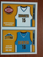 ST 21 - NBA SEASONS 2015-16, Sticker, Autocollant, PANINI, No 274 Home Jersey Denver Nuggets - Bücher