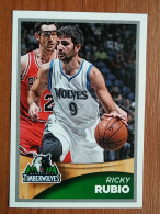 ST 21 - NBA SEASONS 2015-16, Sticker, Autocollant, PANINI, No 286 Ricky Rubio Minnesota Timberwolves - Livres