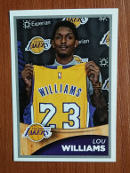 ST 22 - NBA SEASONS 2015-16, Sticker, Autocollant, PANINI, No 369 Lou Williams Los Angeles Lakers - Livres