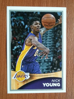 ST 22 - NBA SEASONS 2015-16, Sticker, Autocollant, PANINI, No 372 Nick Young Los Angeles Lakers - Livres