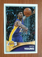 ST 22 - NBA SEASONS 2015-16, Sticker, Autocollant, PANINI, No 372 Nick Young Los Angeles Lakers - Libri