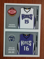 ST 22 - NBA SEASONS 2015-16, Sticker, Autocollant, PANINI, No 391 Home Jersey Sacramento Kings - Livres