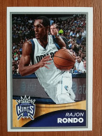 ST 22 - NBA SEASONS 2015-16, Sticker, Autocollant, PANINI, No 393 Rajon Rondo Sacramento Kings - Libros