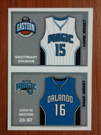 ST 24 - NBA SEASONS 2015-16, Sticker, Autocollant, PANINI, No 183 Home Jersey Orlando Magic - Livres