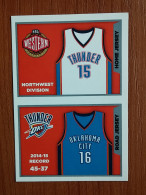 ST 24 - NBA SEASONS 2015-16, Sticker, Autocollant, PANINI, No 300 Home Jersey Oklahoma City Thunder - Bücher