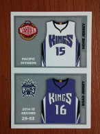 ST 24 - NBA SEASONS 2015-16, Sticker, Autocollant, PANINI, No 391 Home Jersey Sacramento Kings - Bücher