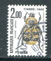 FRANCE- Taxe Y&T N°107- Oblitéré - 1960-.... Gebraucht