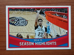 ST 24 - NBA SEASONS 2015-16, Sticker, Autocollant, PANINI, No 8 2014-15 Season Highlights - Boeken