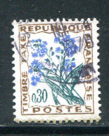 FRANCE- Taxe Y&T N°99- Oblitéré - 1960-.... Oblitérés