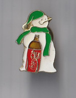 PIN'S   THEME   COCA COLA  BONHOMME DE NEIGE - Coca-Cola