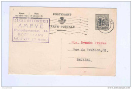 Entier ROESELARE 1956 Vers BXL - Cachet Likeurstokerij AMEYE --  EE484 - Briefkaarten 1951-..