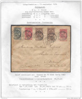 Enveloppe Fine Barbe 10 C + Divers TP GAVERE 1902 Vers France - TARIF 25 C  --  GG996 - Enveloppes