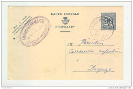 2 X Entier Postal 65 C 1947 Et 90 C 1952 OTTIGNIES - 1 Cachet Privé Meubles Stormacq à CEROUX-MOUSTY  --  GG643 - Postkarten 1934-1951
