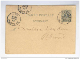 3 X Entier Postal 5 C  Simple Cercle Dateurs Diff. HASSELT 1886 / 1900 - Dont Vers Notaire ST TROND  -  GG460 - Briefkaarten 1871-1909