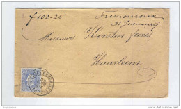 Lettre TP No 31 Simple Cercle ST GILLES Bruvelles 1877 Vers Pays - Bas - TARIF PREFERENTIEL   --  JJ268 - 1869-1883 Léopold II