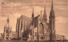 BELGIQUE - Ostende - Cathédrale SS Pierre Et Paul - Façade - Nels - Carte Postale Ancienne - Oostende