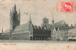 BELGIQUE - Ypres - Les Halles - Edifice - Edit Florimons Bastier - Carte Postale Ancienne - Ieper
