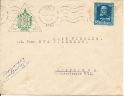 Romania Nazi Censored Cover Sent To Germany 14-12-1939 Single Franked - Covers & Documents