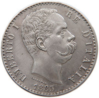 ITALY 2 LIRE 1885 R UMBERTO I. 1878-1900 RARE #t159 0209 - 1878-1900 : Umberto I.