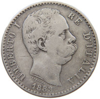 ITALY 2 LIRE 1883 Umberto I (1878-1900) #t159 0069 - 1878-1900 : Umberto I.