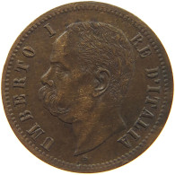 ITALY 2 CENTESIMI 1895 R UMBERTO I. 1878-1900 #c036 0329 - 1878-1900 : Umberto I