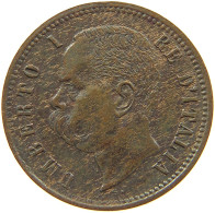 ITALY 2 CENTESIMI 1897 R UMBERTO I. 1878-1900 #a013 0493 - 1878-1900 : Umberto I.