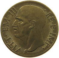 ITALY 10 CENTESIMI 1940 Vittorio Emanuele III. (1900 - 1946) #a094 0623 - 1900-1946 : Vittorio Emanuele III & Umberto II