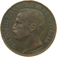 ITALY 10 CENTESIMI 1911 Vittorio Emanuele III. (1900 - 1946) #c021 0565 - 1900-1946 : Vittorio Emanuele III & Umberto II